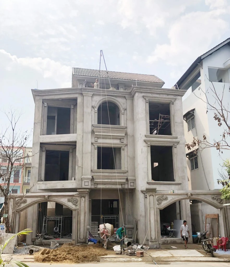 Xây nhà đầu năm