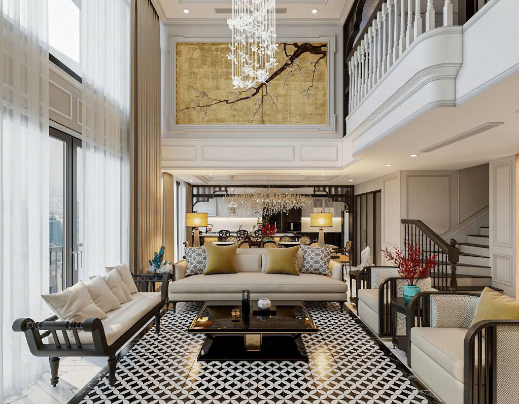 Thiết kế nội thất phong cách indochine